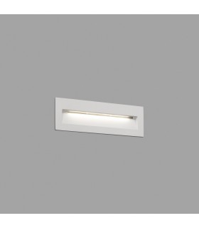 Outdoor Led Recessed Wall Light White IP65 - 1