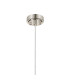 Richmond 12cm Pendant 1 Light G9 IP44 Polished Nickel/Clear Swirl Round Glass-6