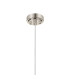 Richmond 12cm Pendant 1 Light G9 IP44 Polished Nickel/Opal Smooth Round Glass-6