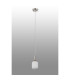 Richmond 9cm Pendant 1 Light G9 IP44 Polished Nickel/Opal Smooth Tubular Glass-8