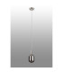 Richmond 9cm Pendant 1 Light G9 IP44 Polished Nickel/Smoke Smooth Tubular Glass-8