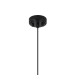 Richmond 12cm Pendant 1 Light G9 IP44 Satin Black/Brown/White Round Marble Effect Glass-6