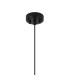 Richmond 12cm Pendant 1 Light G9 IP44 Satin Black/Grey/White Round Marble Effect Glass-6