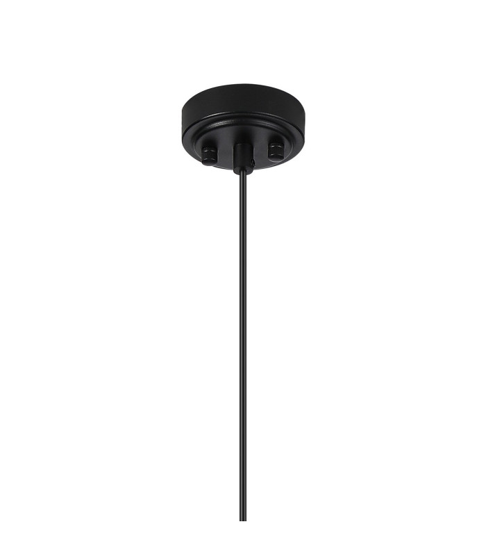 Richmond 12cm Pendant 1 Light G9 IP44 Satin Black/Smoke Smooth Round Glass-6