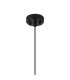 Richmond 12cm Pendant 1 Light G9 IP44 Satin Black/White Two-Tone Snow Specks Round Glass-7