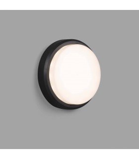 Outdoor LED Flush Wall Lamp Dark Grey 11W 3000K IP65 - 1