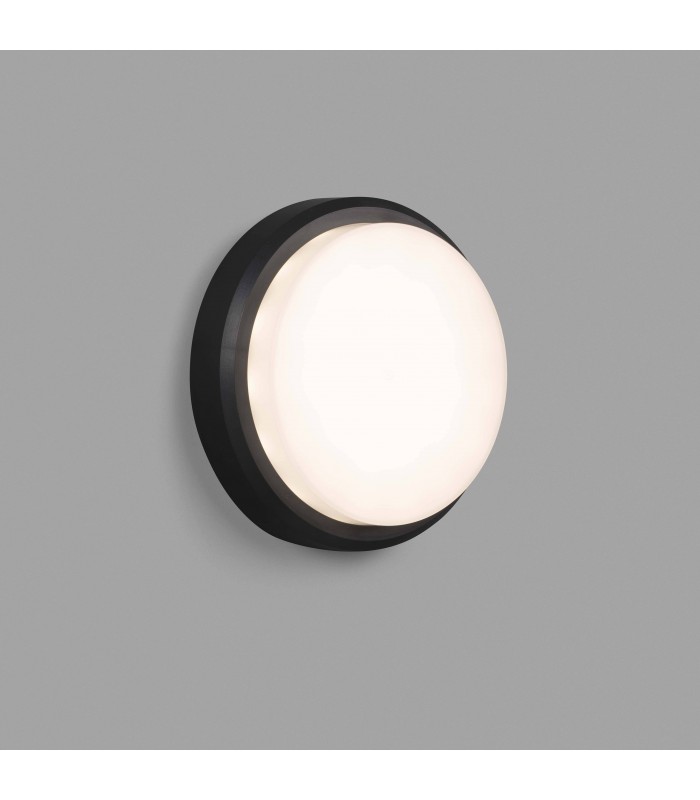 Outdoor LED Flush Wall Lamp Dark Grey 11W 3000K IP65 - 1