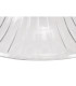 Cairo 3 Light Linear Multi Height Pendant E27 30cm Bell Glass Shade Matt Black Clear-7