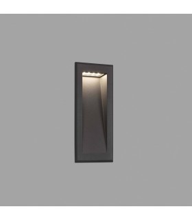 Outdoor Led Dark Grey Recessed Wall Lamp IP65 - 1