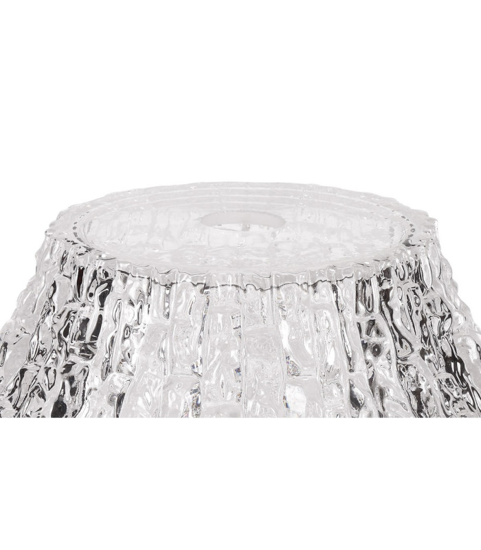 Cairo Linear Multi Height Pendant 38cm Patterned Round Shade 3 x E27 Matt Black/Clear Glass Item Weight: 19.1kg-5