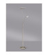 Chesterfield 2 Light Floor Lamp Switched 18+6W LED 3000K 2300lm Satin Nickel -3