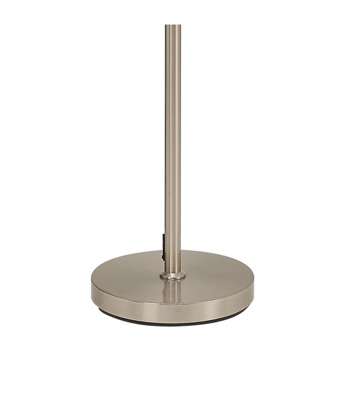Chesterfield 2 Light Floor Lamp Switched 18+6W LED 3000K 2300lm Satin Nickel -7