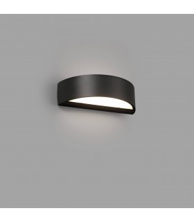 Outdoor LED Dark Grey Up Down Wall Light 10W 3000K IP65 - 1