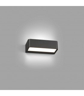 Outdoor LED Dark Grey Up Down Wall Light 10W 3000K IP65 - 1