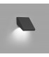 Outdoor LED Dark Grey Wall Downlight 10W 3000K IP65 - 1