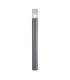 Kirkwood 90cm Post Lamp 1 x E27 IP54 Anthracite/Crackled Clear -1