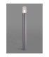 Kirkwood 90cm Post Lamp 1 x E27 IP54 Anthracite/Crackled Clear -3