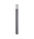 Kirkwood 90cm Post Lamp 1 x E27 IP54 Anthracite/Crackled Clear -4