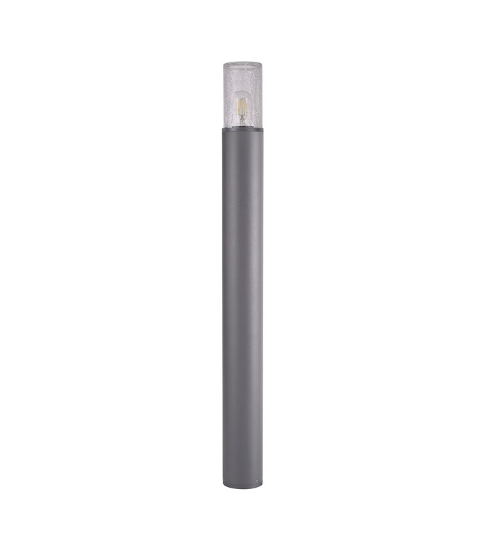 Kirkwood 90cm Post Lamp 1 x E27 IP54 Anthracite/Crackled Clear -4