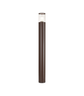 Kirkwood 90cm Post Lamp 1 x E27 IP54 Matt Brown/Clear -1