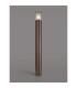 Kirkwood 90cm Post Lamp 1 x E27 IP54 Matt Brown/Clear -3