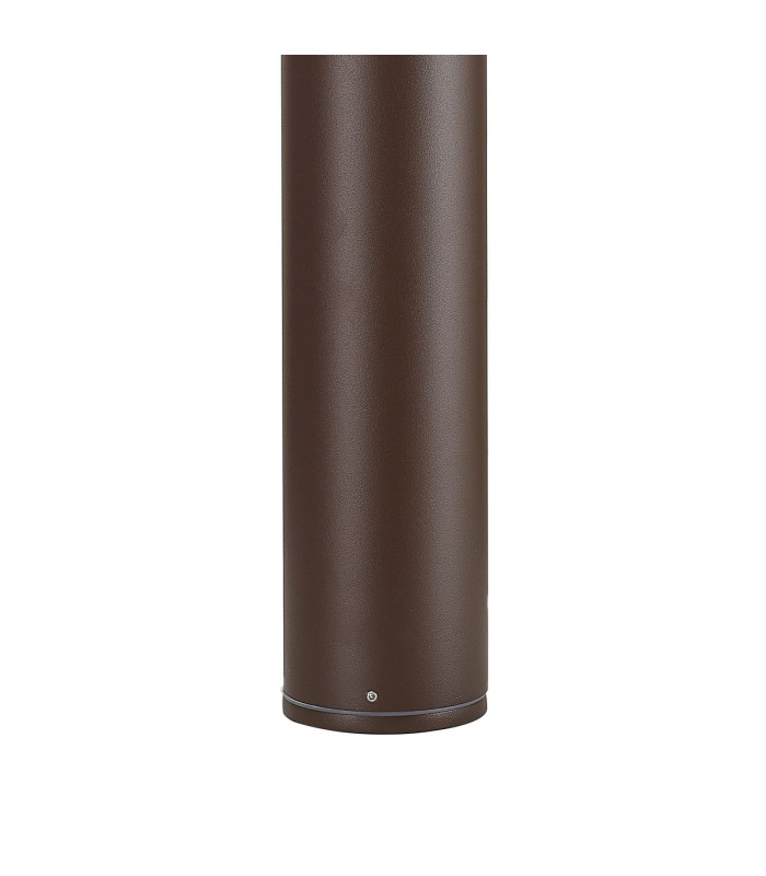Kirkwood 90cm Post Lamp 1 x E27 IP54 Matt Brown/Clear -5