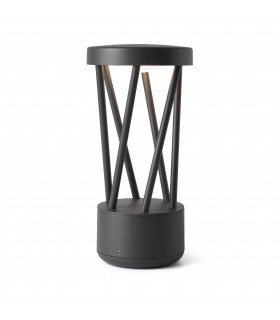 Outdoor Led Dark Grey Pedestal Lamp 10W 3000K IP65 - 1