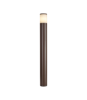 Kirkwood 90cm Post Lamp 1 x E27 IP54 Matt Brown/Opal -1