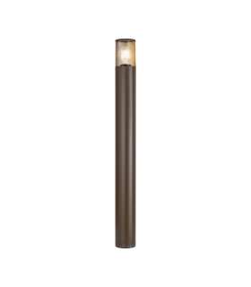 Kirkwood 90cm Post Lamp 1 x E27 IP54 Matt Brown/Smoked -1