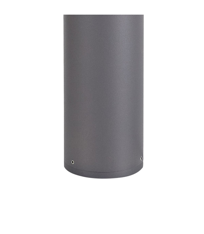 Kirkwood 65cm Post Lamp 1 x E27 IP54 Anthracite/Crackled Clear -6