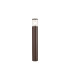 Kirkwood 65cm Post Lamp 1 x E27 IP54 Matt Brown/Clear -1