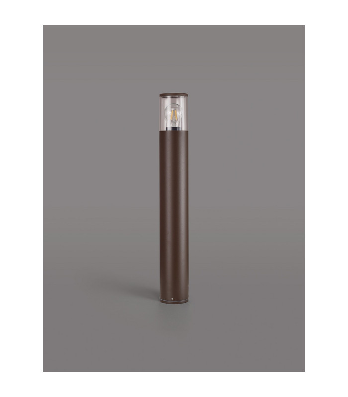 Kirkwood 65cm Post Lamp 1 x E27 IP54 Matt Brown/Clear -6