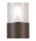 Kirkwood 65cm Post Lamp 1 x E27 IP54 Matt Brown/Crackled Clear -7