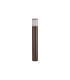 Kirkwood 65cm Post Lamp 1 x E27 IP54 Matt Brown/Opal -4