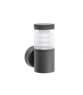 Outdoor LED 3 Wall Lamp Dark Grey 10W 3000K IP65 - 1