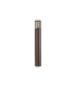 Kirkwood 65cm Post Lamp 1 x E27 IP54 Matt Brown/Smoked -4