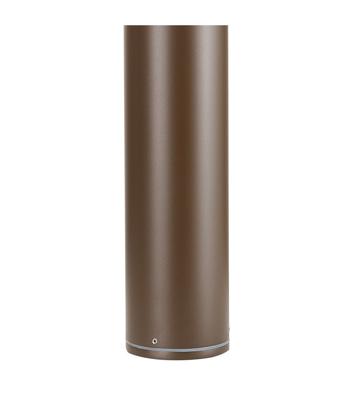 Kirkwood 65cm Post Lamp 1 x E27 IP54 Matt Brown/Smoked -6