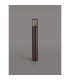 Kirkwood 65cm Post Lamp 1 x E27 IP54 Matt Brown/Smoked -7