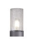 Kirkwood 45cm Post Lamp 1 x E27 IP54 Anthracite/Crackled Clear -5