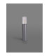 Kirkwood 45cm Post Lamp 1 x E27 IP54 Anthracite/Crackled Clear -7