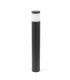 Outdoor LED 2 Dark Grey Bollard 10W 3000K IP65 - 1