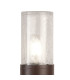 Kirkwood 45cm Post Lamp 1 x E27 IP54 Matt Brown/Crackled Clear -5