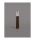Kirkwood 45cm Post Lamp 1 x E27 IP54 Matt Brown/Crackled Clear -8