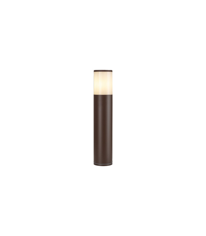 Kirkwood 45cm Post Lamp 1 x E27 IP54 Matt Brown/Opal -1
