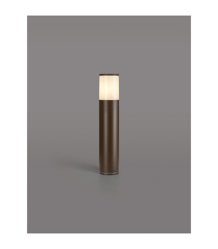 Kirkwood 45cm Post Lamp 1 x E27 IP54 Matt Brown/Opal -3