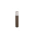 Kirkwood 45cm Post Lamp 1 x E27 IP54 Matt Brown/Opal -4