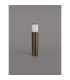 Kirkwood 45cm Post Lamp 1 x E27 IP54 Matt Brown/Opal -7