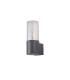 Kirkwood Wall Lamp 1 x E27 IP54 Anthracite/Crackled Clear -4