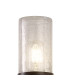 Kirkwood Wall Lamp 1 x E27 IP54 Matt Brown/Crackled Clear -5