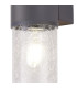 Kirkwood Wall Lamp 2 x E27 IP54 Anthracite/Crackled Clear -7